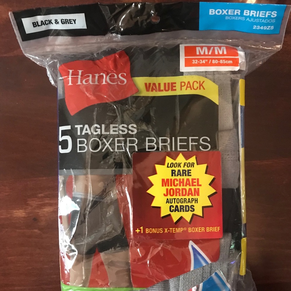 Men’s 6 Tagless Boxer Briefs